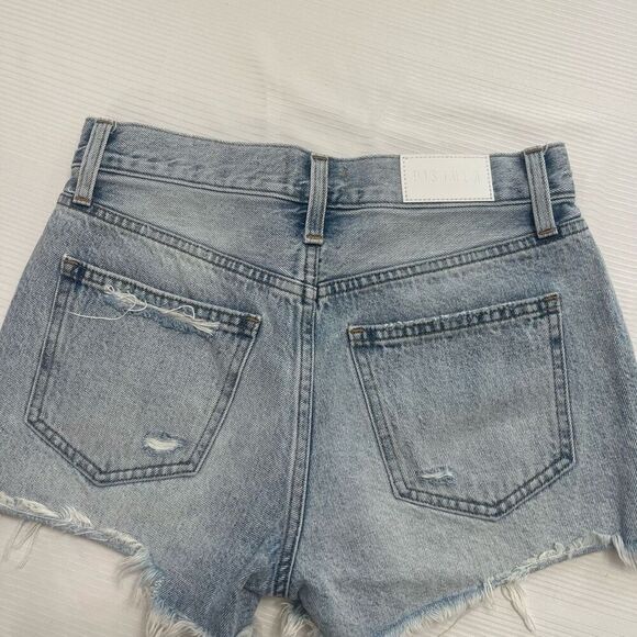 PISTOLA Destroyed Cut Off Denim Shorts Size 25 - Picture 9 of 9